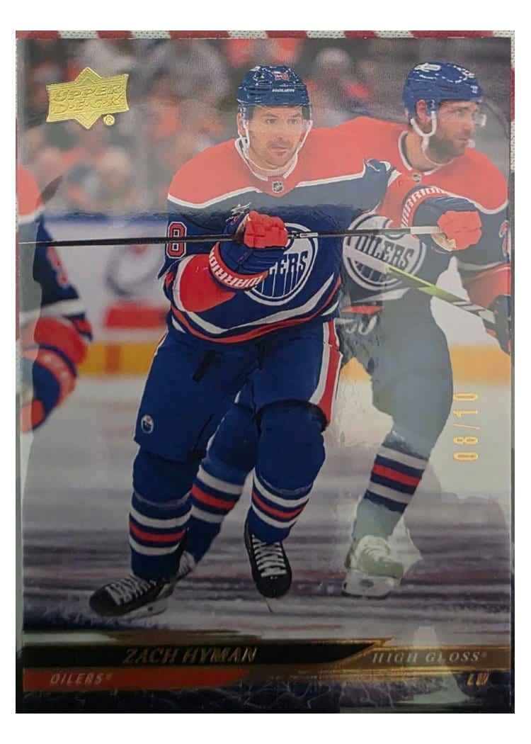 2024-25 Upper Deck Base Set Zach Hyman #555 card