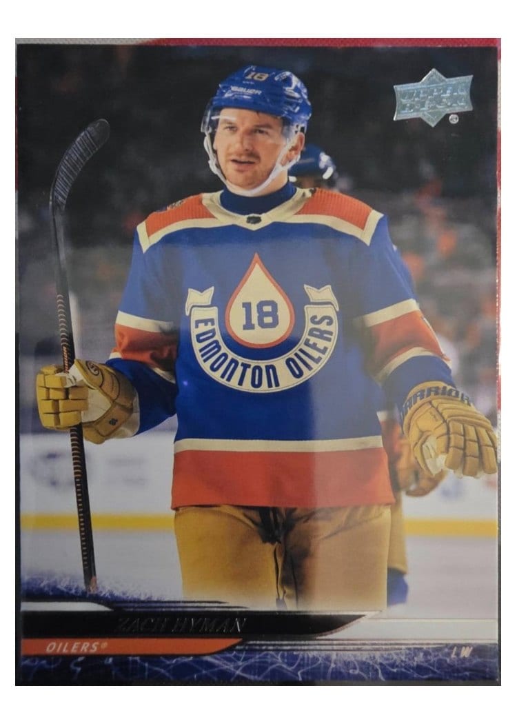 2024-25 Upper Deck Base Set Zach Hyman #555 card