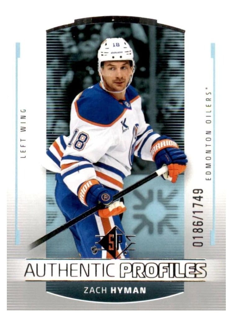 2025-26 SP Authentic Profiles Zach Hyman #AP-6 card