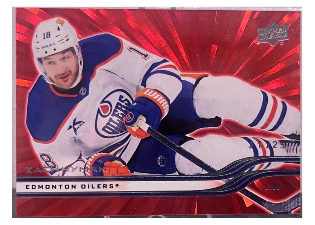 2025-26 Upper Deck Base Set Zach Hyman #66 card