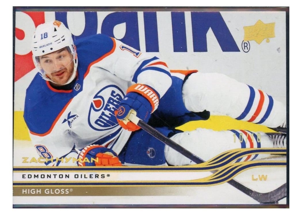 2025-26 Upper Deck Base Set Zach Hyman #66 card