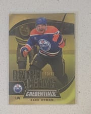 2025-26 Upper Deck Credentials Bright Cellys Zach Hyman #BC-10 card