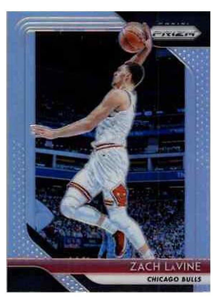 2018-19 Panini Prizm Base Set Zach LaVine #100 card