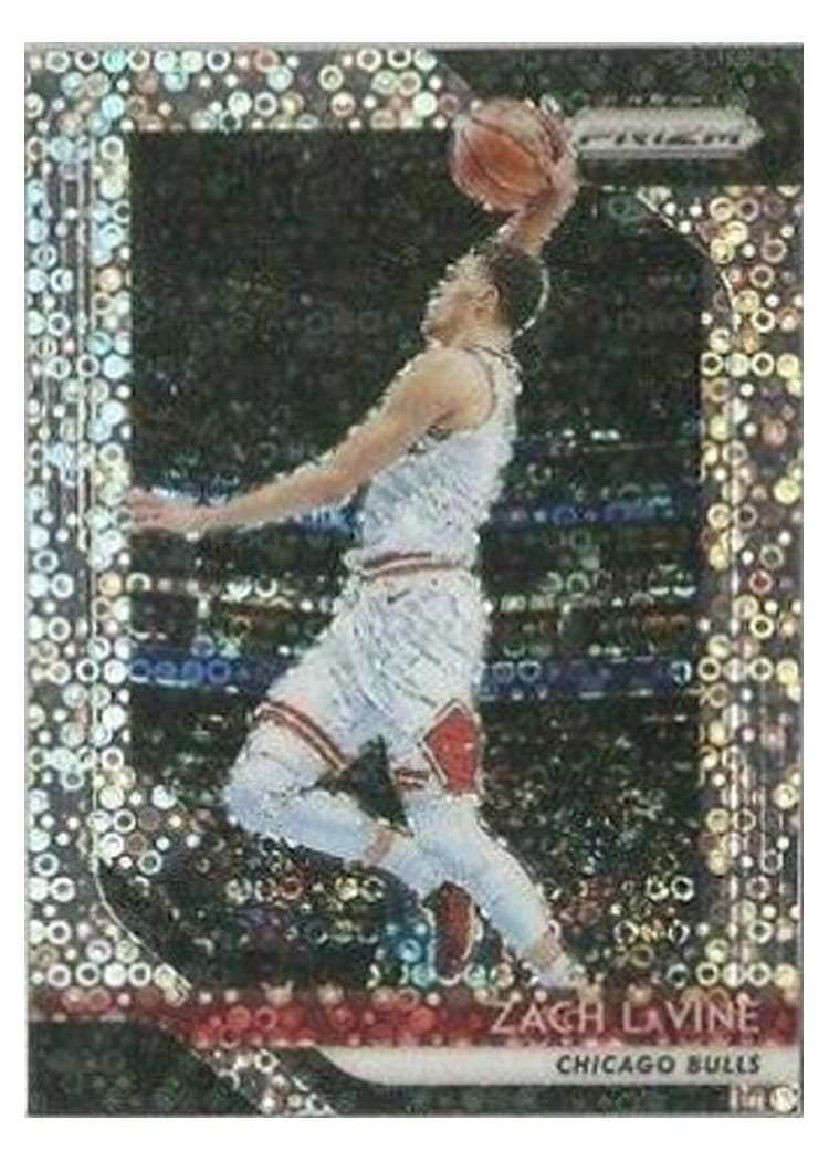 2018-19 Panini Prizm Base Set Zach LaVine #100 card