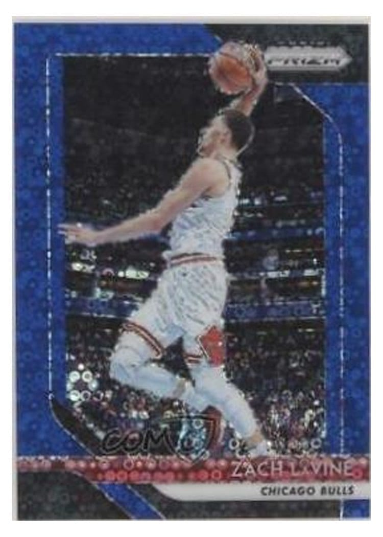 2018-19 Panini Prizm Base Set Zach LaVine #100 card
