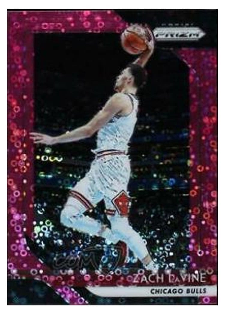 2018-19 Panini Prizm Base Set Zach LaVine #100 card