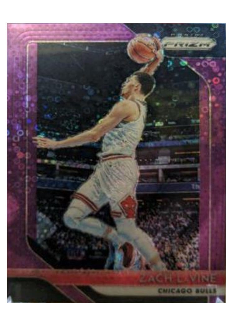 2018-19 Panini Prizm Base Set Zach LaVine #100 card