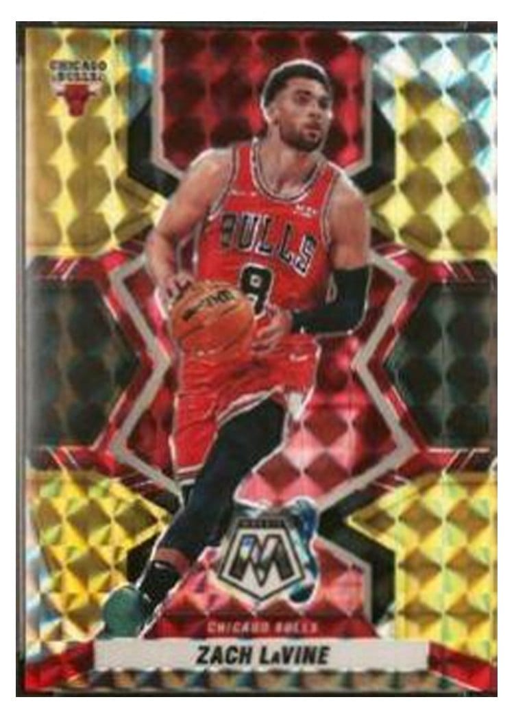 2019-20 Panini Prizm Base Set Zach LaVine #61 card