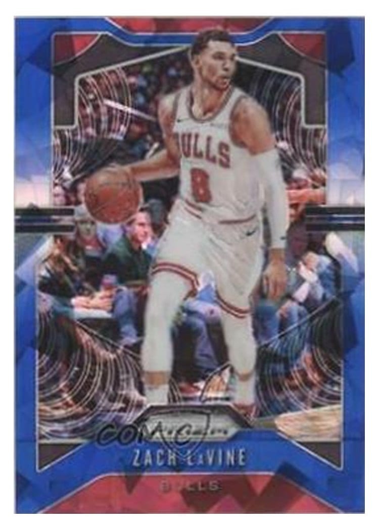 2019-20 Panini Prizm Base Set Zach LaVine #61 card