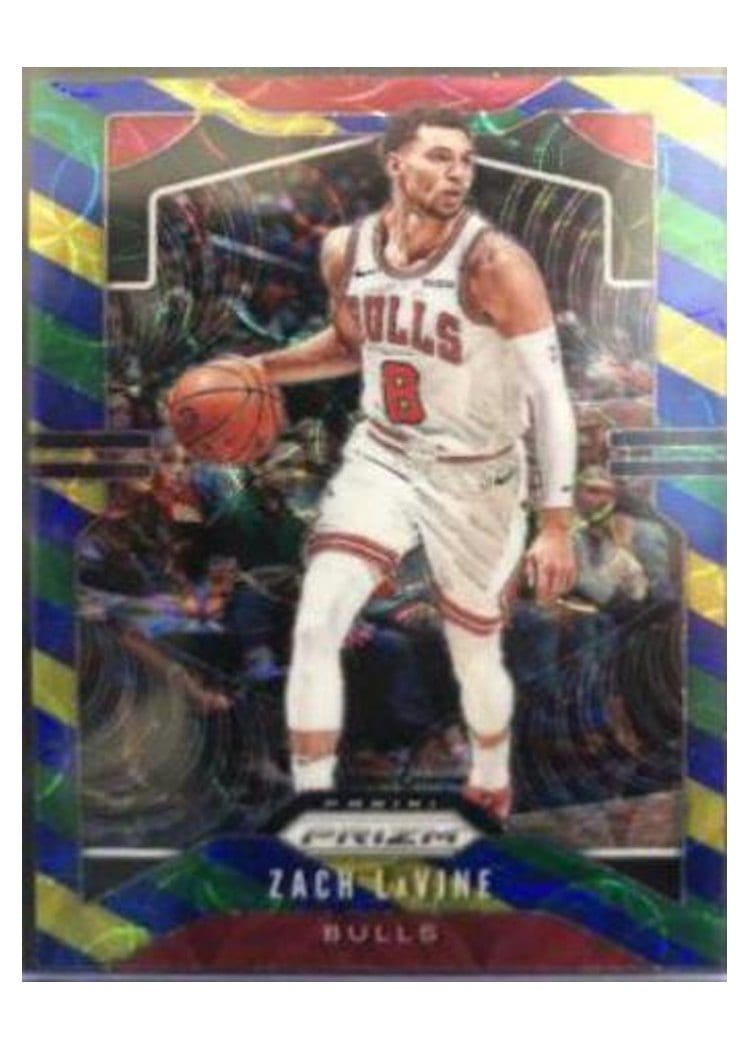 2019-20 Panini Prizm Base Set Zach LaVine #61 card