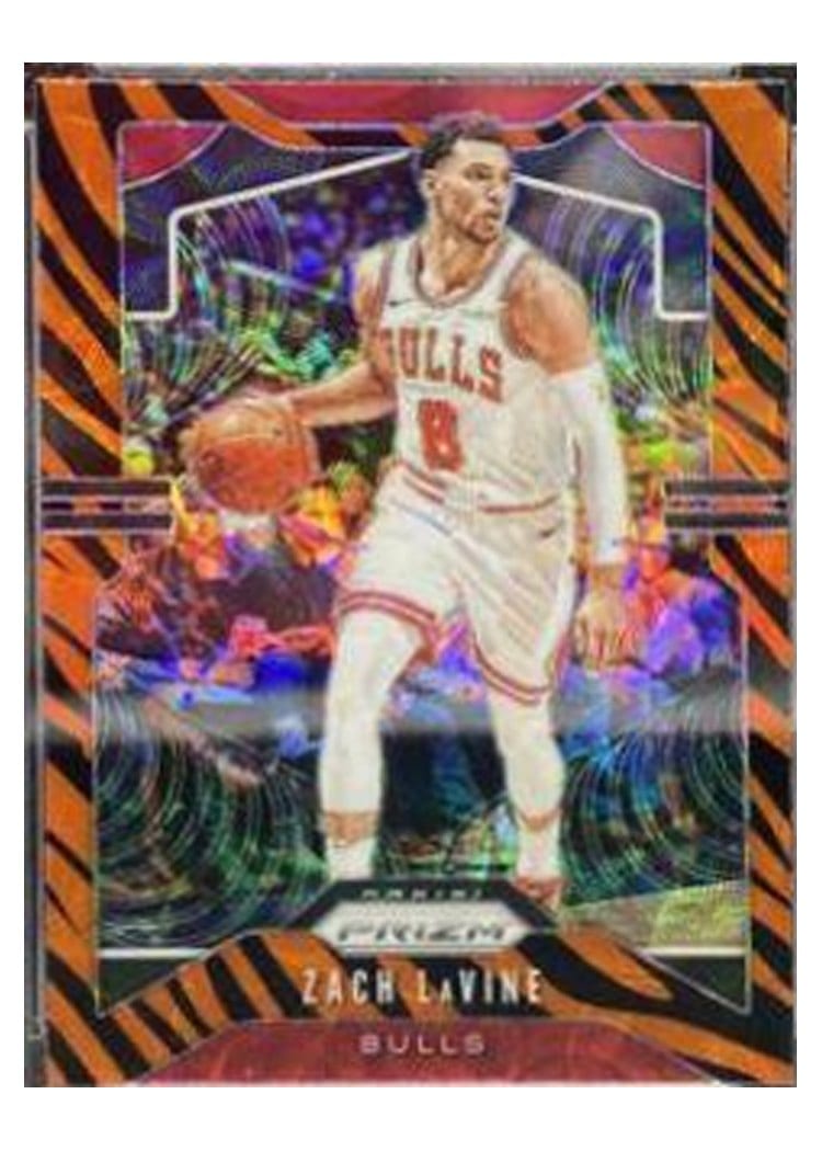2019-20 Panini Prizm Base Set Zach LaVine #61 card