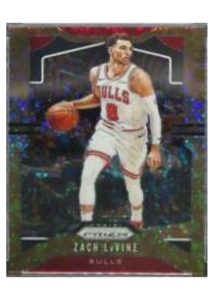 2019-20 Panini Prizm Base Set Zach LaVine #61 card