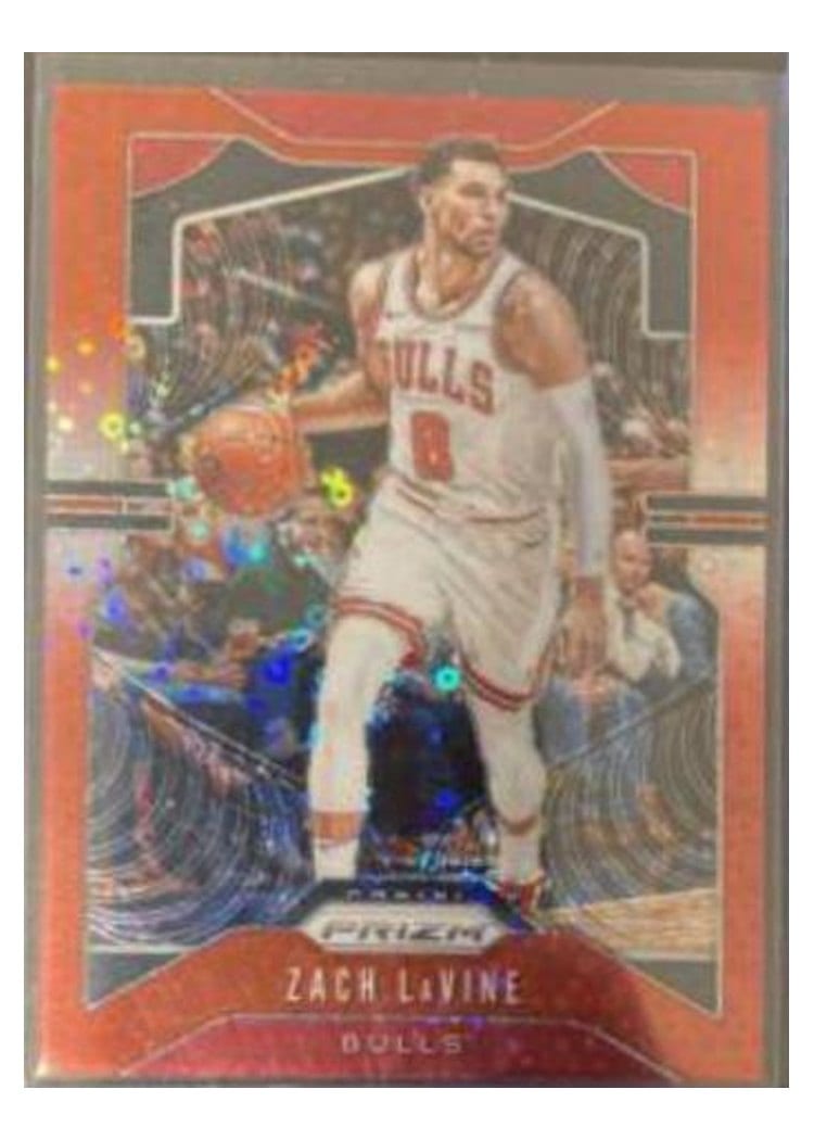2019-20 Panini Prizm Base Set Zach LaVine #61 card