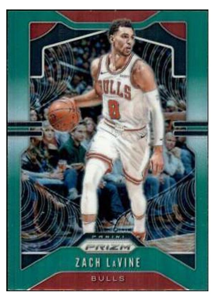 2019-20 Panini Prizm Base Set Zach LaVine #61 card