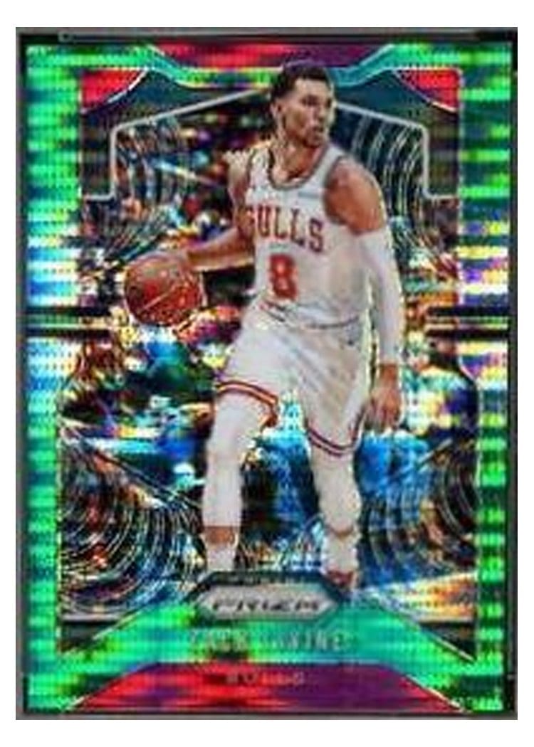 2019-20 Panini Prizm Base Set Zach LaVine #61 card