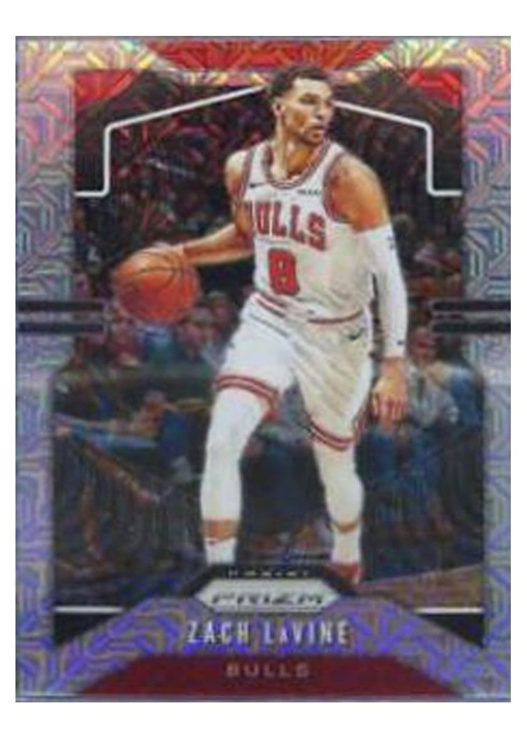 2019-20 Panini Prizm Base Set Zach LaVine #61 card