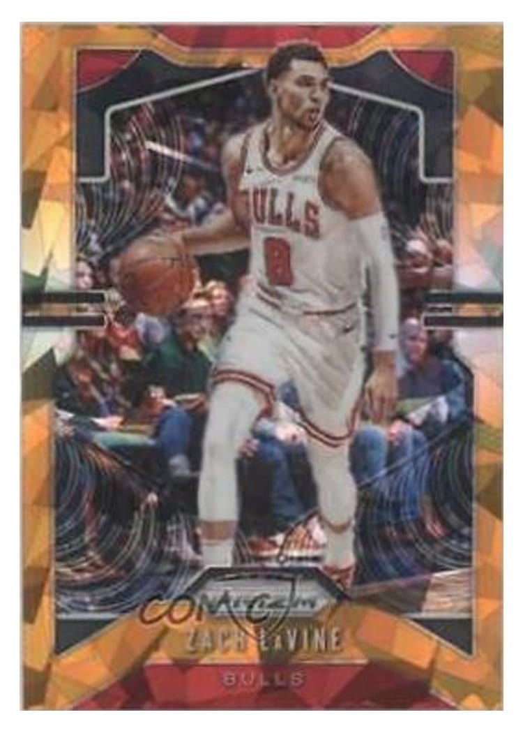 2019-20 Panini Prizm Base Set Zach LaVine #61 card