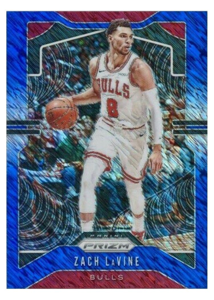 2019-20 Panini Prizm Base Set Zach LaVine #61 card