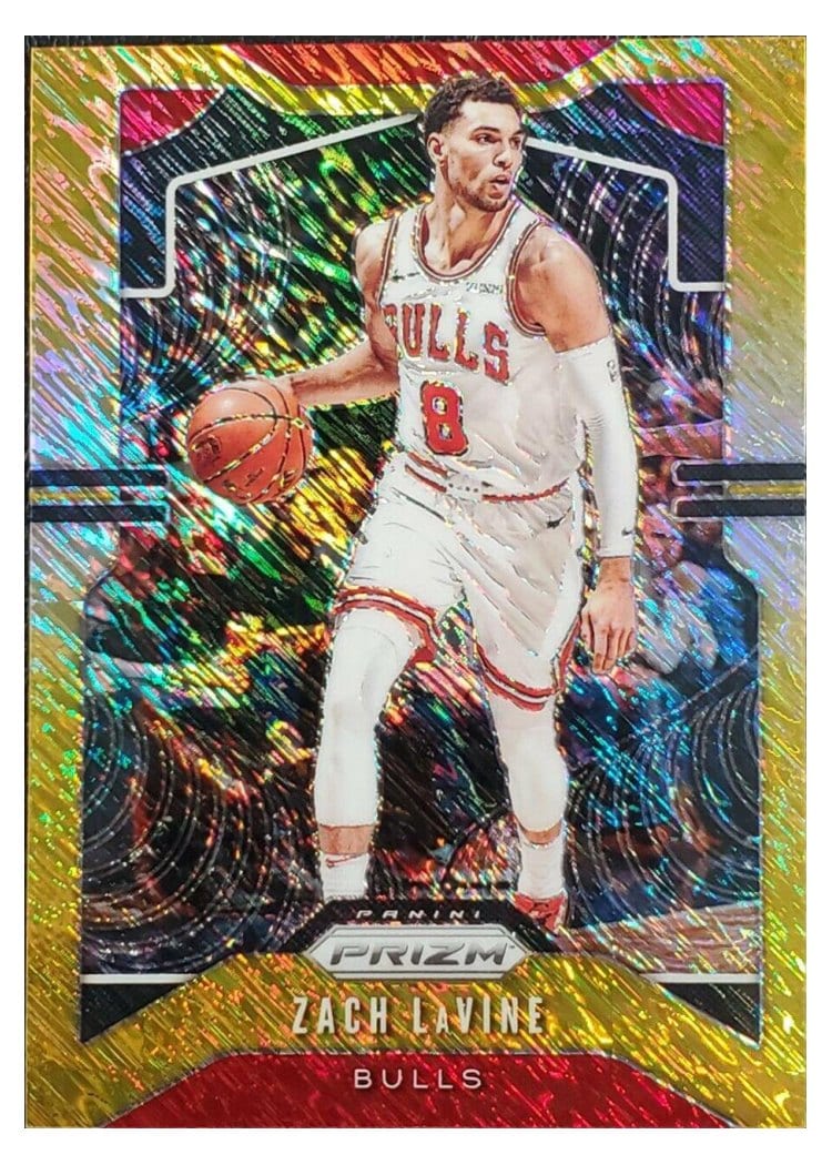 2019-20 Panini Prizm Base Set Zach LaVine #61 card