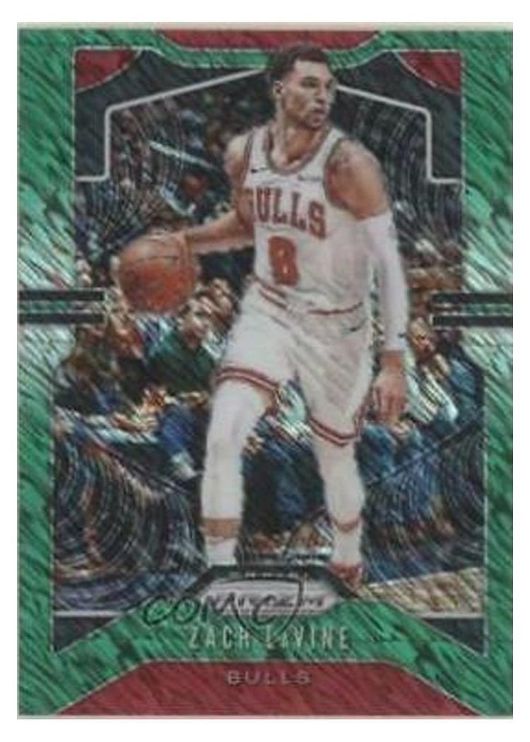 2019-20 Panini Prizm Base Set Zach LaVine #61 card