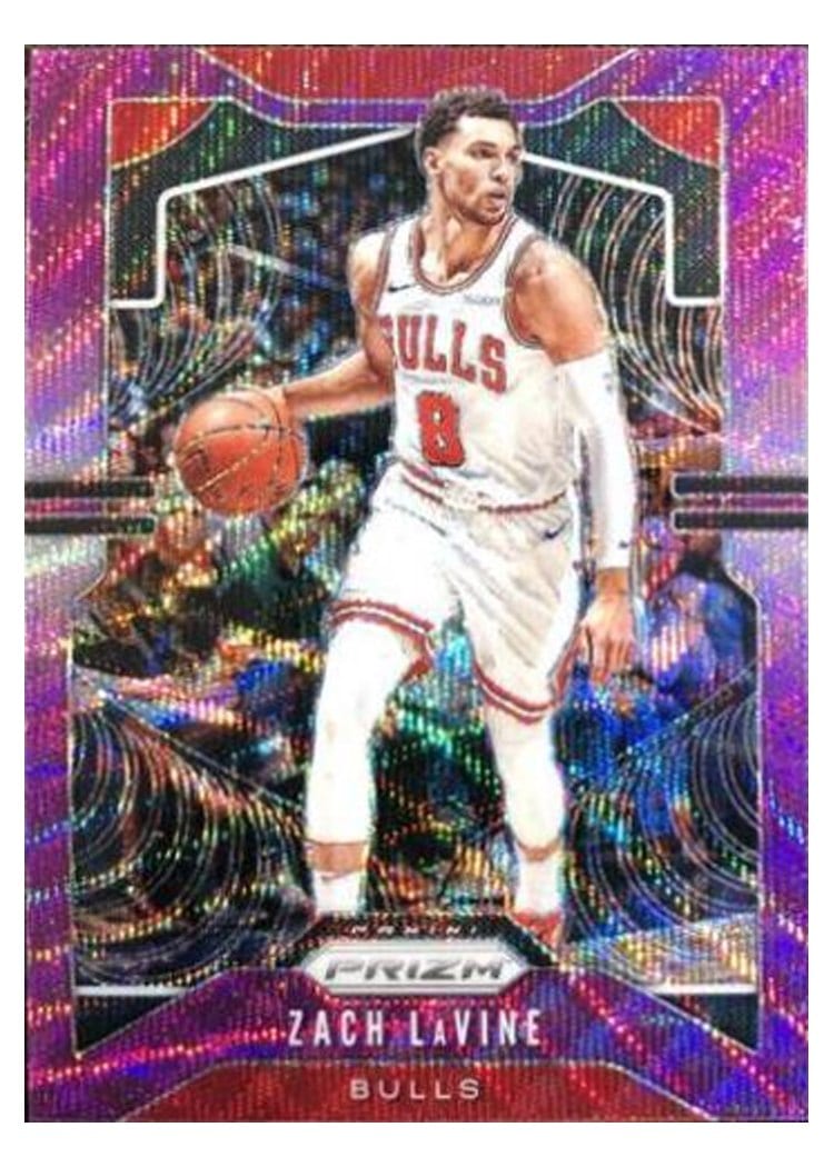 2019-20 Panini Prizm Base Set Zach LaVine #61 card