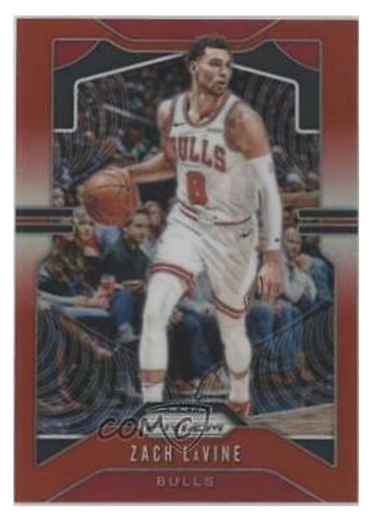 2019-20 Panini Prizm Base Set Zach LaVine #61 card