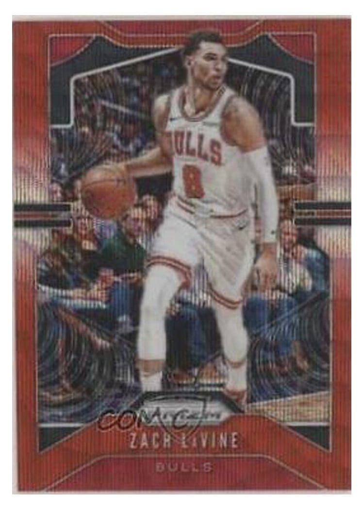 2019-20 Panini Prizm Base Set Zach LaVine #61 card