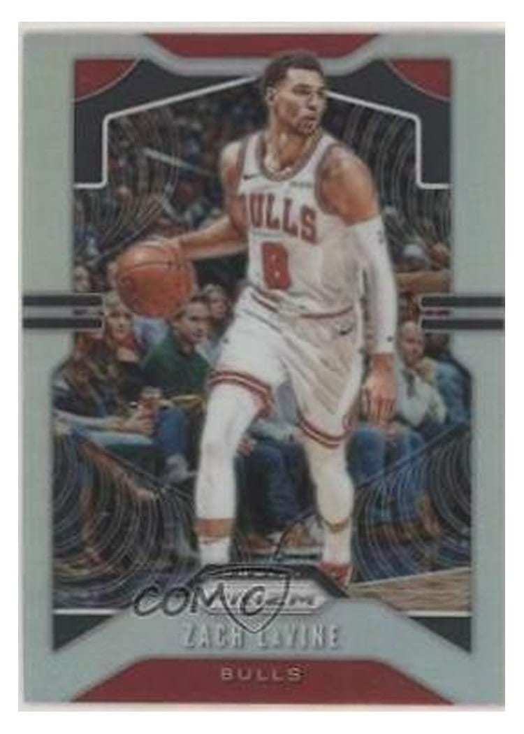 2019-20 Panini Prizm Base Set Zach LaVine #61 card
