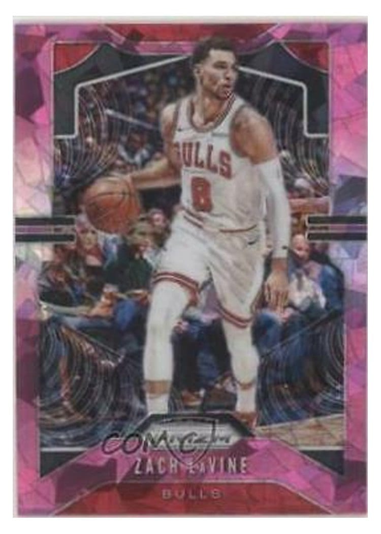 2019-20 Panini Prizm Base Set Zach LaVine #61 card