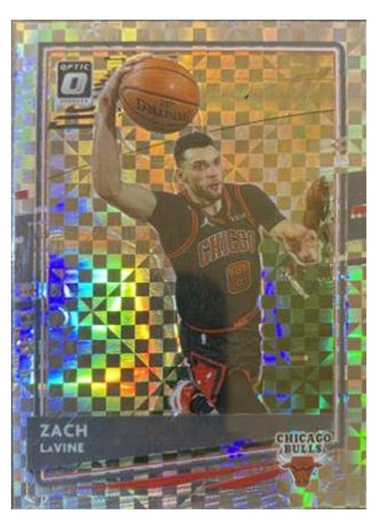 2020-21 Donruss Optic Base Set Zach LaVine #116 card