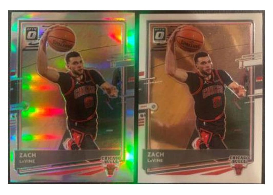 2020-21 Donruss Optic Base Set Zach LaVine #116 card