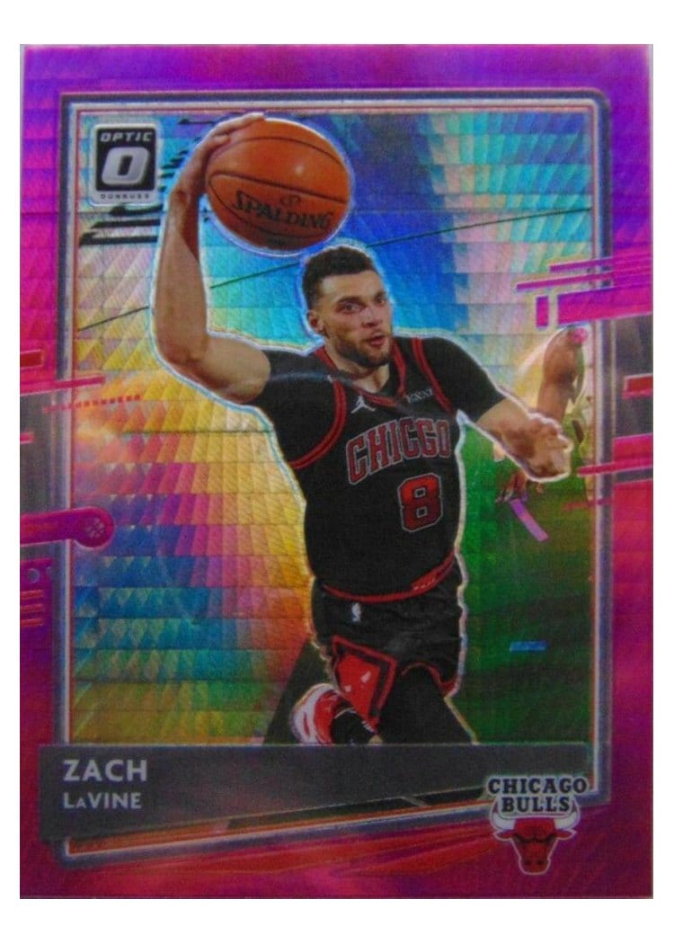 2020-21 Donruss Optic Base Set Zach LaVine #116 card