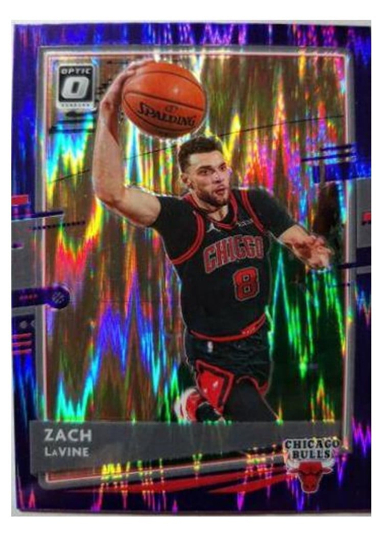 2020-21 Donruss Optic Base Set Zach LaVine #116 card