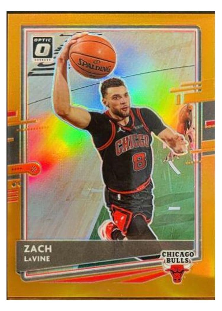 2020-21 Donruss Optic Base Set Zach LaVine #116 card