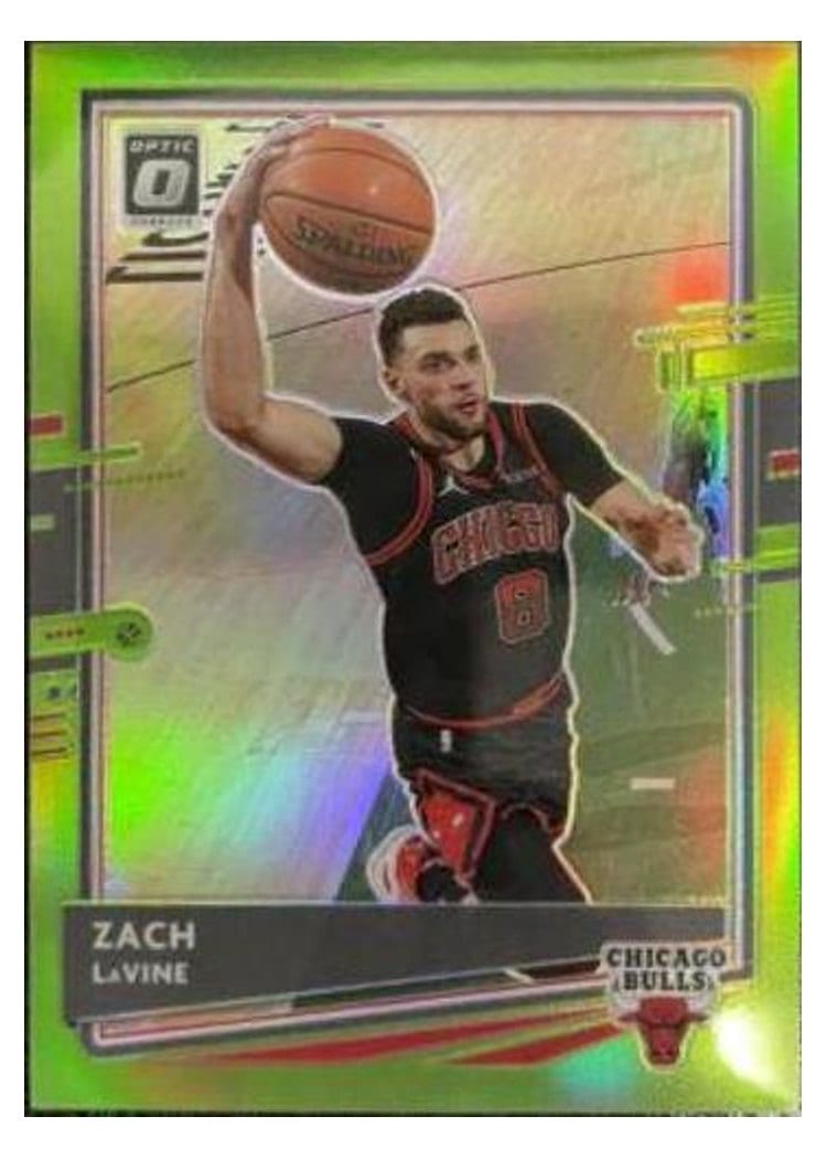 2020-21 Donruss Optic Base Set Zach LaVine #116 card