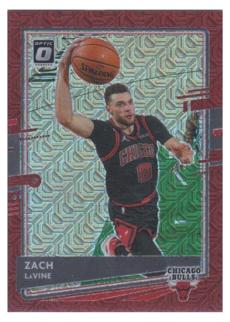 2020-21 Donruss Optic Base Set Zach LaVine #116 card