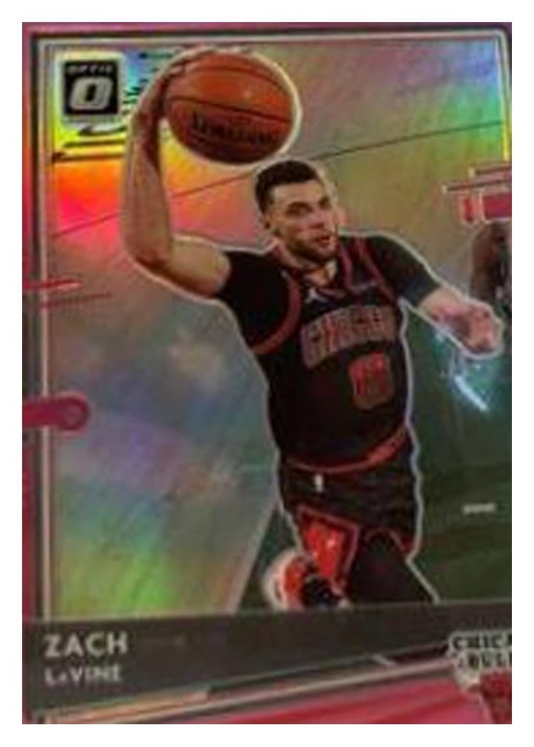 2020-21 Donruss Optic Base Set Zach LaVine #116 card