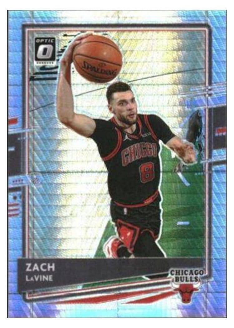 2020-21 Donruss Optic Base Set Zach LaVine #116 card