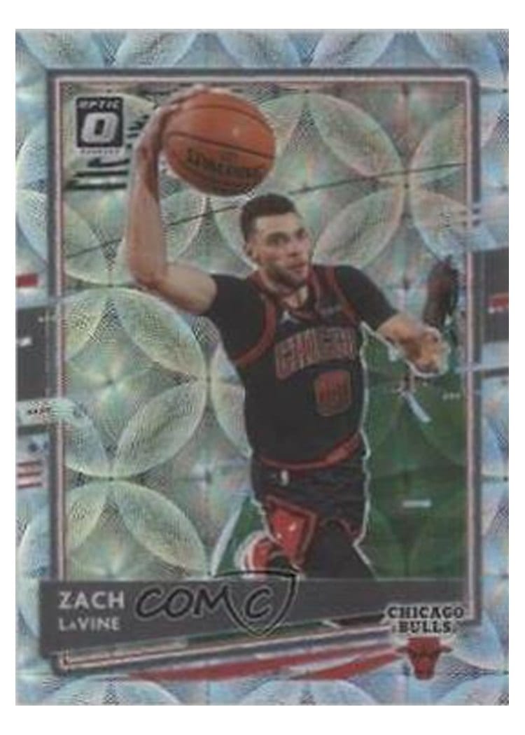 2020-21 Donruss Optic Base Set Zach LaVine #116 card