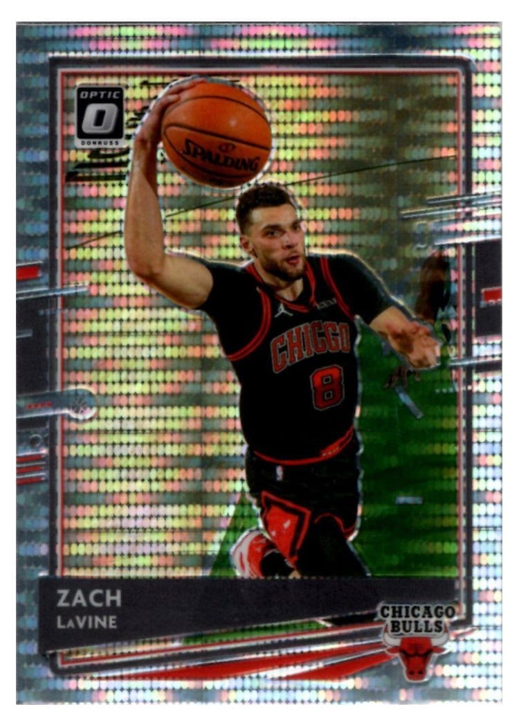 2020-21 Donruss Optic Base Set Zach LaVine #116 card