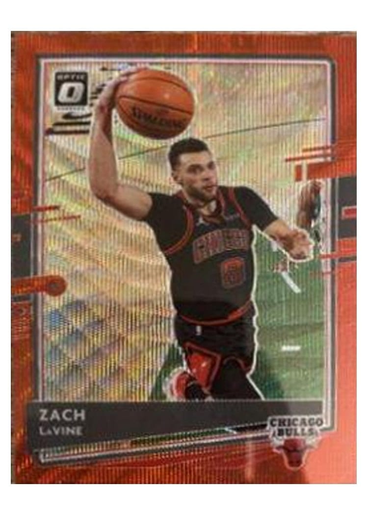 2020-21 Donruss Optic Base Set Zach LaVine #116 card