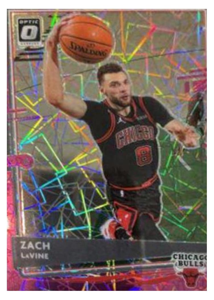 2020-21 Donruss Optic Base Set Zach LaVine #116 card