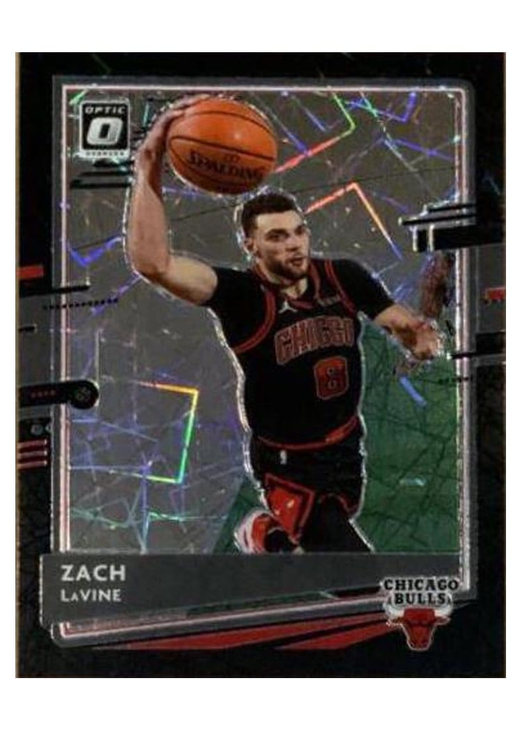 2020-21 Donruss Optic Base Set Zach LaVine #116 card