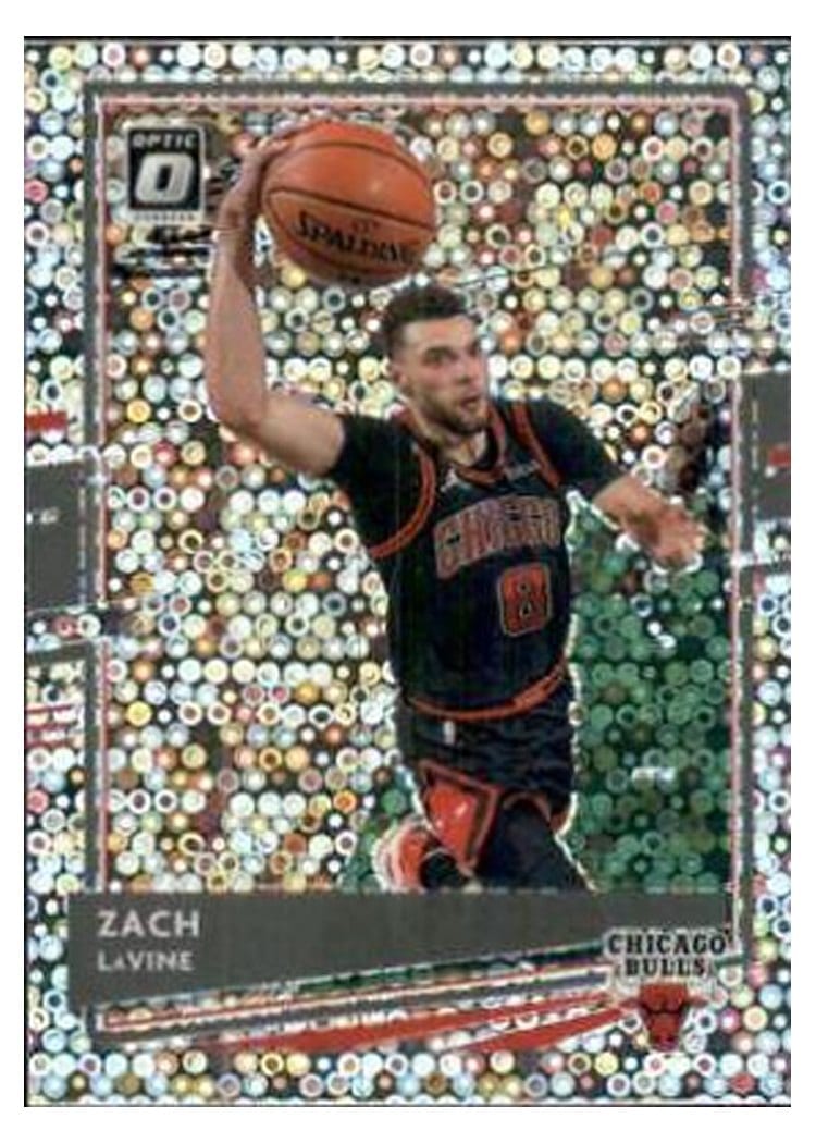 2020-21 Donruss Optic Base Set Zach LaVine #116 card