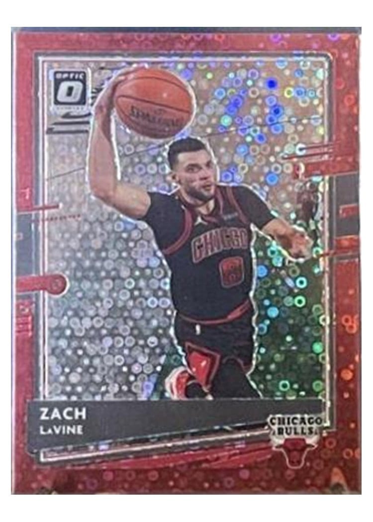 2020-21 Donruss Optic Base Set Zach LaVine #116 card