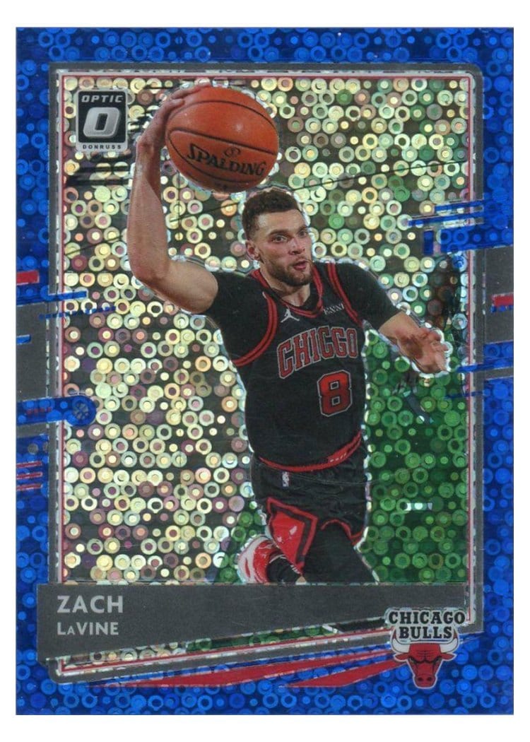 2020-21 Donruss Optic Base Set Zach LaVine #116 card