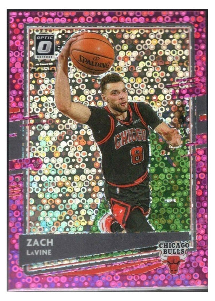 2020-21 Donruss Optic Base Set Zach LaVine #116 card