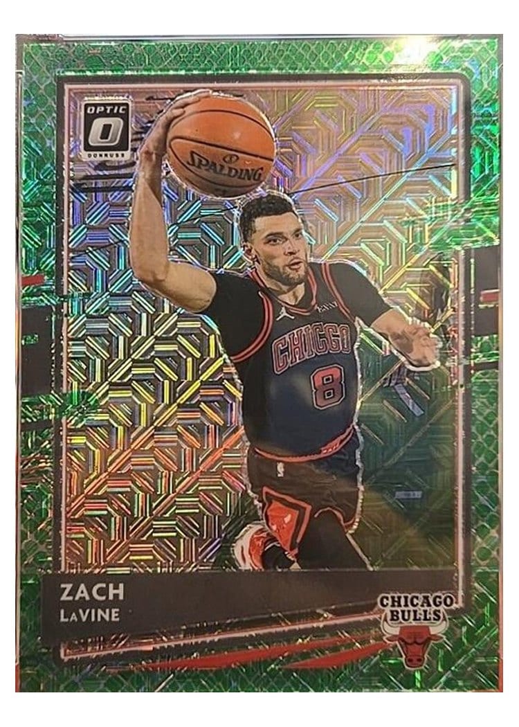 2020-21 Donruss Optic Base Set Zach LaVine #116 card
