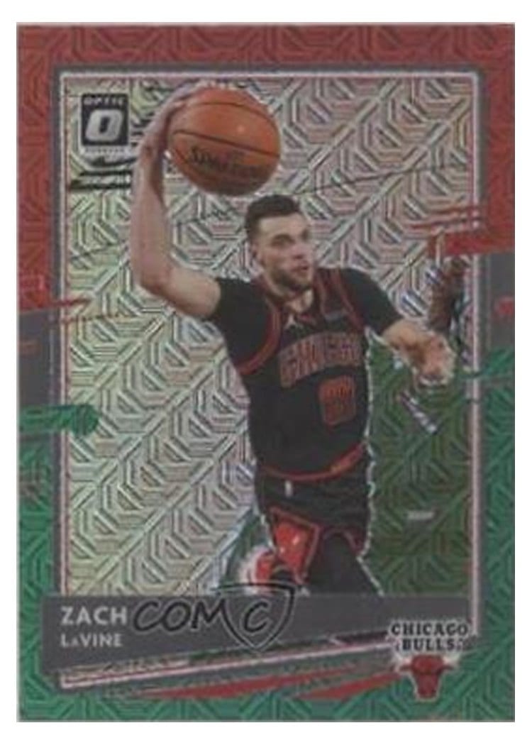 2020-21 Donruss Optic Base Set Zach LaVine #116 card
