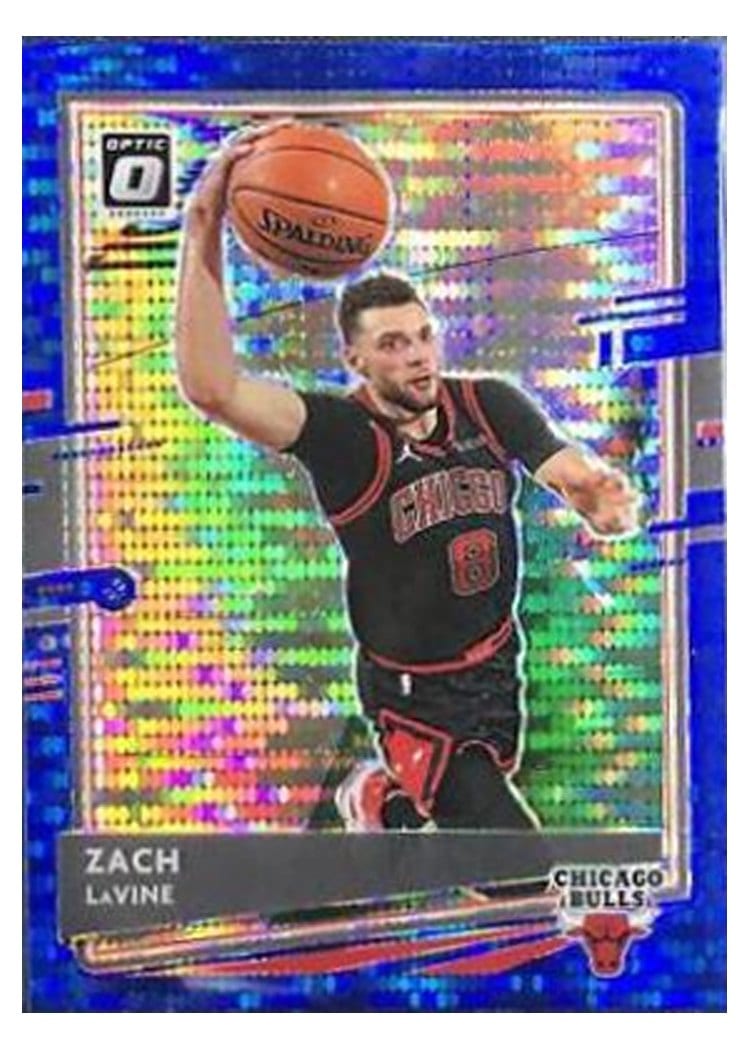2020-21 Donruss Optic Base Set Zach LaVine #116 card
